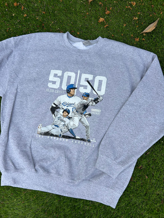 PRINTED Shohei Ohtani 50/50 Sweatshirt
