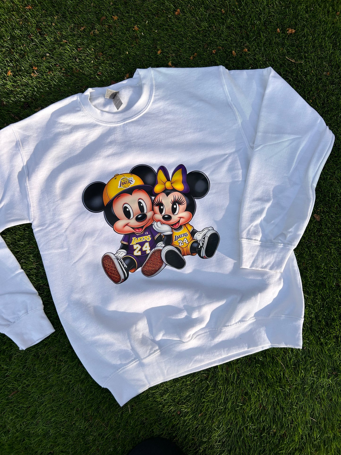 PRINTED Lakers X Mickey Minnie Sweatshirt