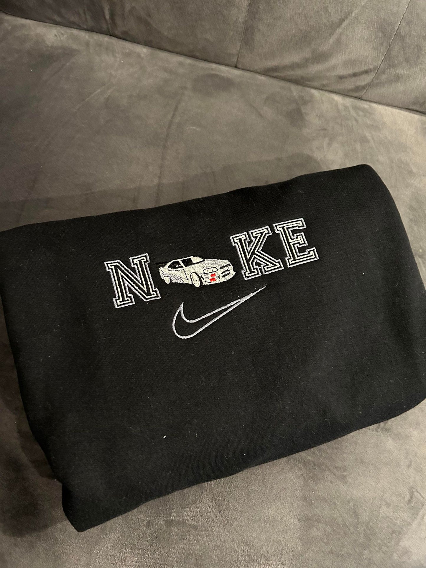 GTR Car Embroidered Sweatshirt