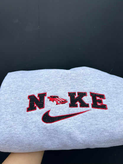 Red Camaro Car Embroidered Sweatshirt