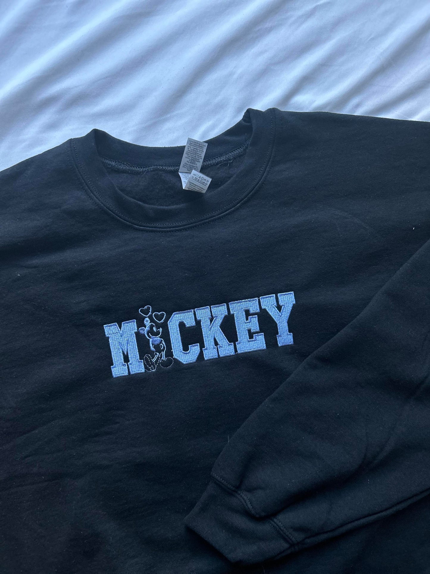 Mickey Embroidered Sweatshirt, Disney Design