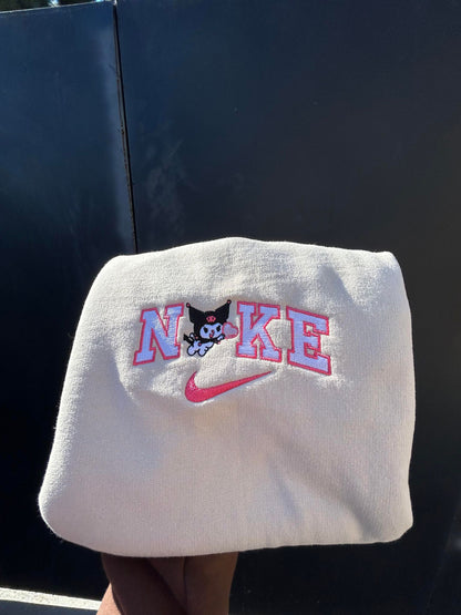 Kuromi Embroidered Sweatshirt, Sanrio