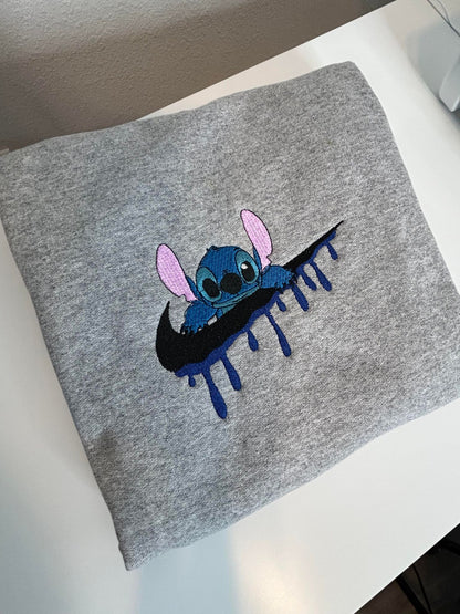 Disney Stitch Embroidered Sweatshirt