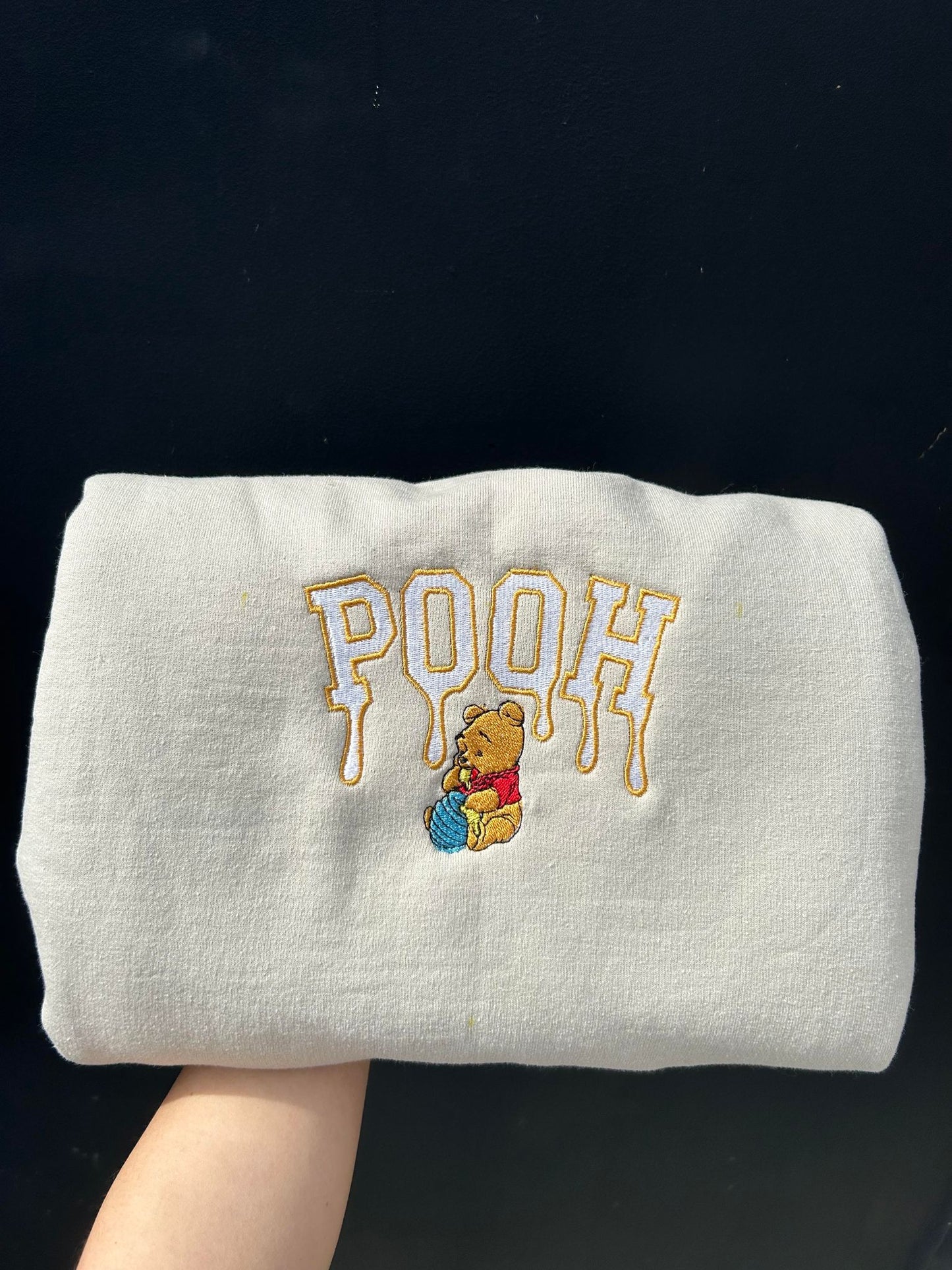 Winnie the Pooh Embroidered Sweatshirt