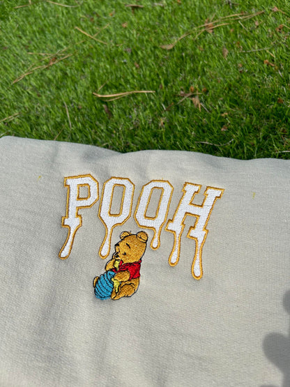 Winnie the Pooh Embroidered Sweatshirt