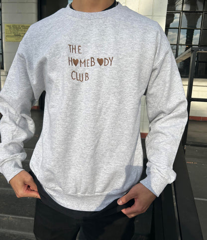The Homebody Club Embroidered Sweatshirt