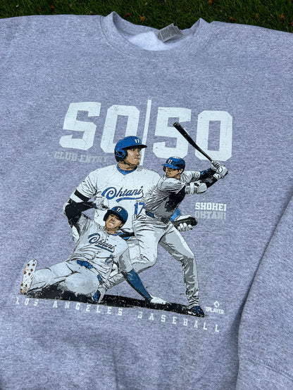 PRINTED Shohei Ohtani 50/50 Sweatshirt