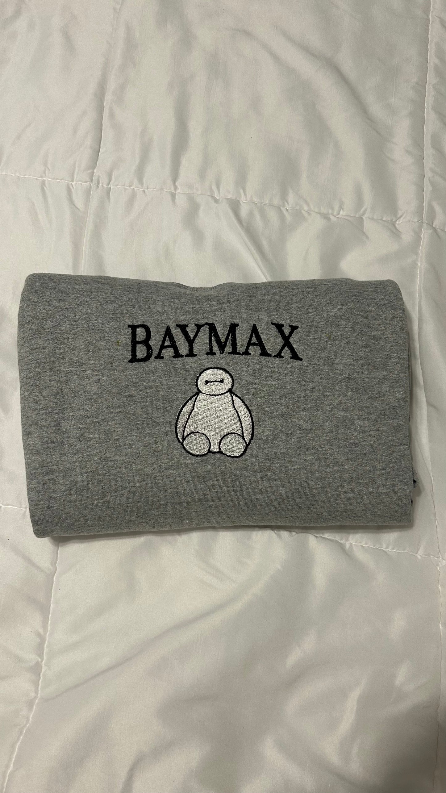 Baymax Embroidered Sweatshirt