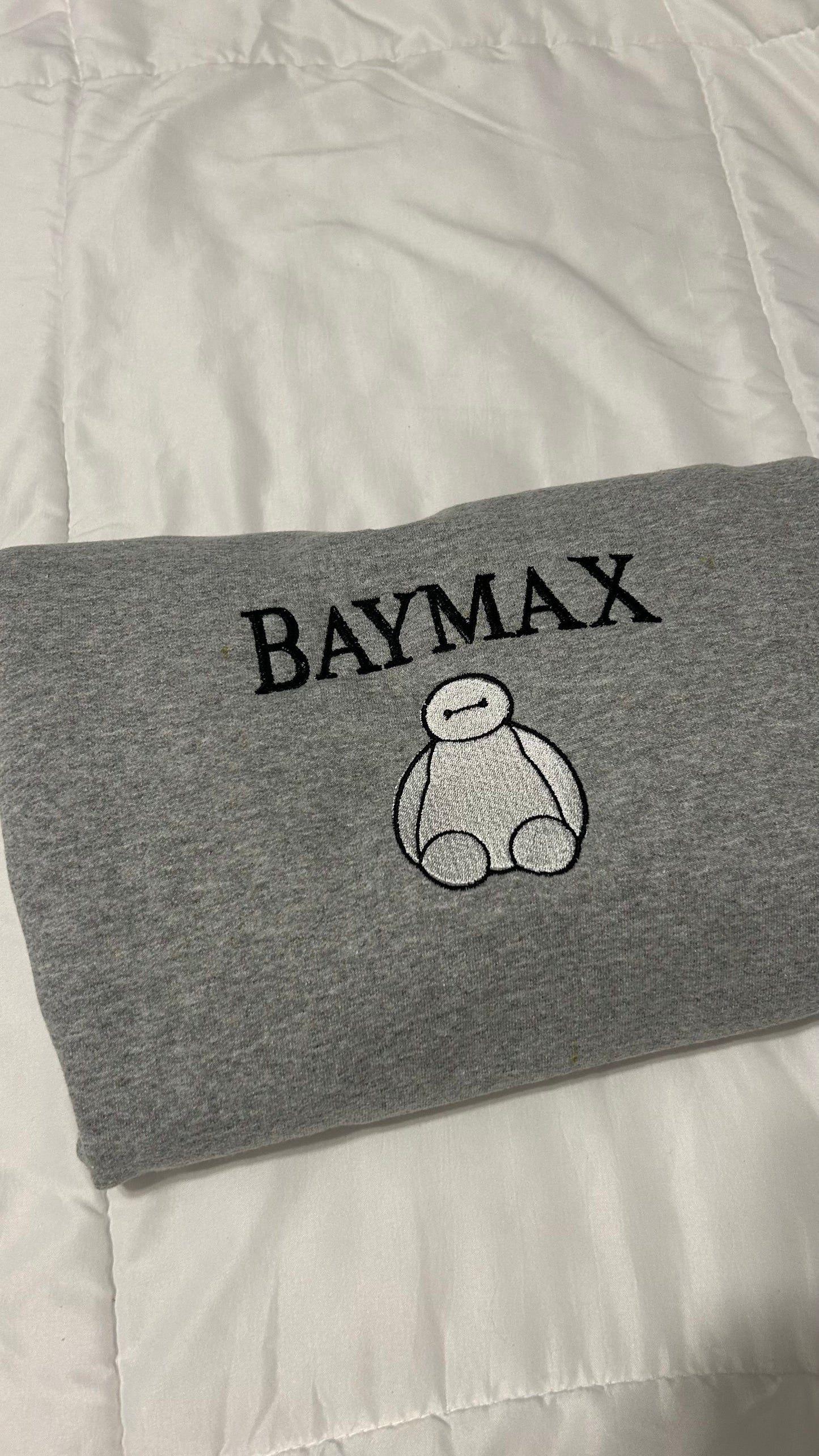Baymax Embroidered Sweatshirt