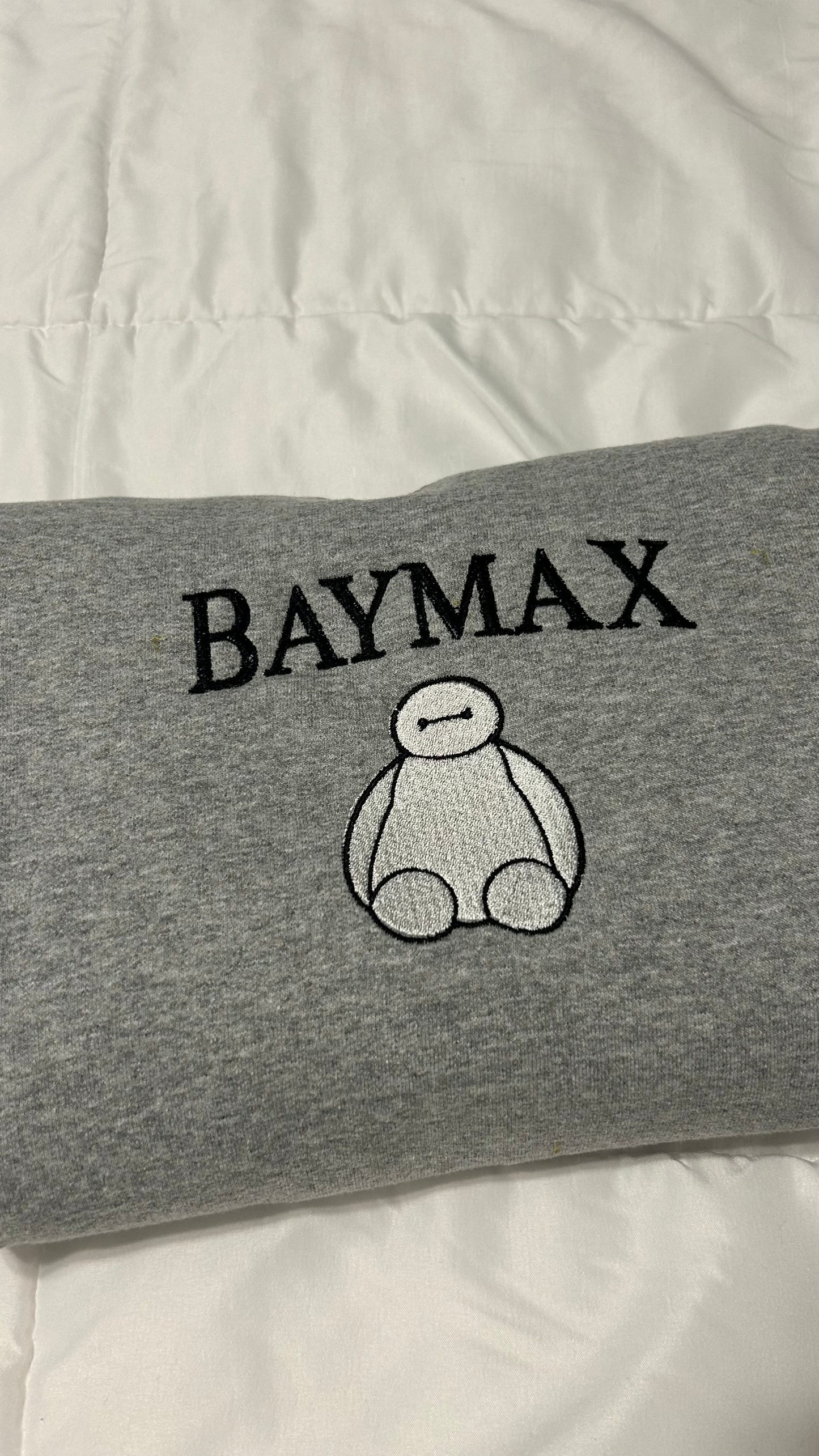 Baymax Embroidered Sweatshirt