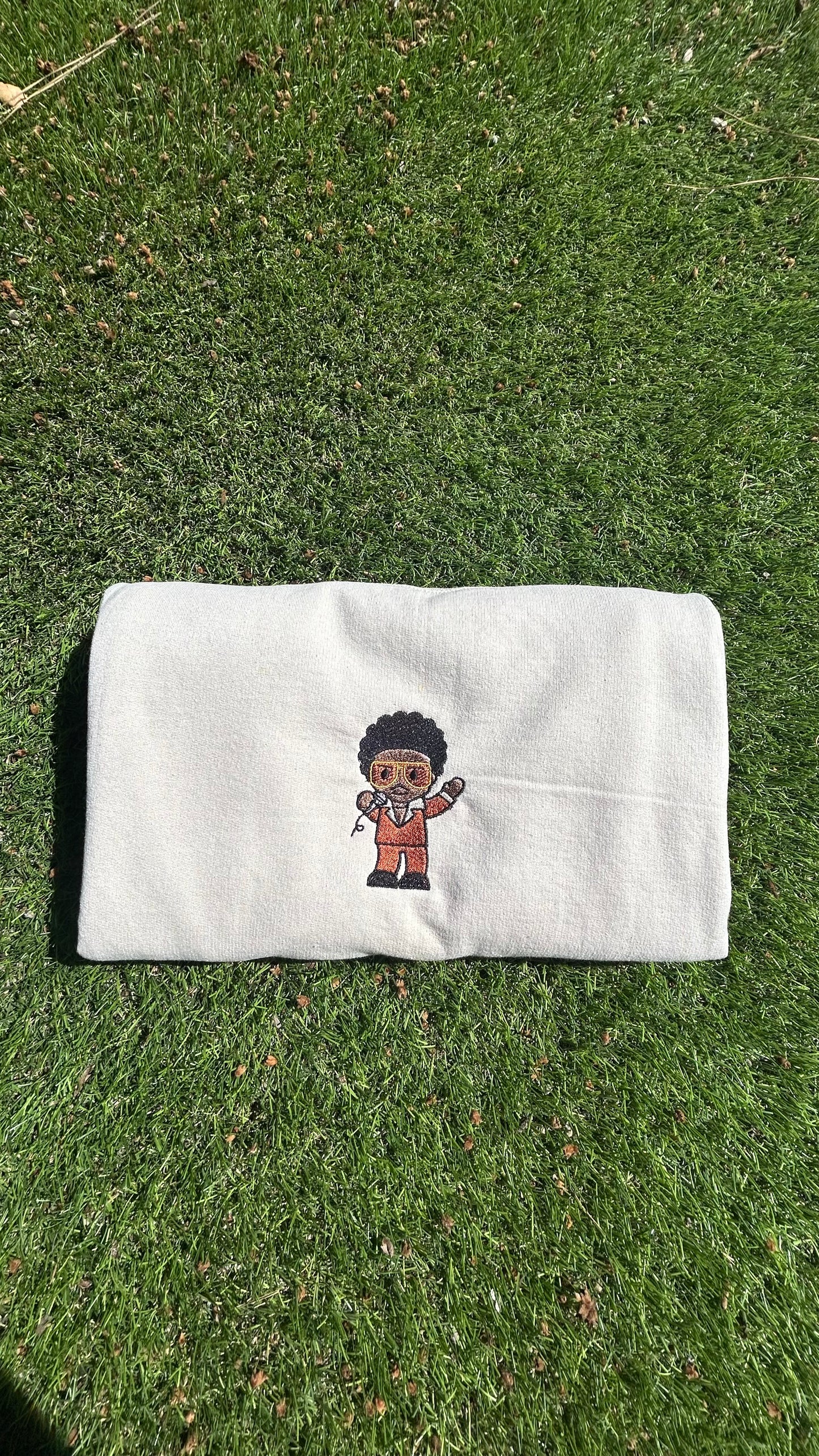 Bruno Mars Embroidered Sweatshirt