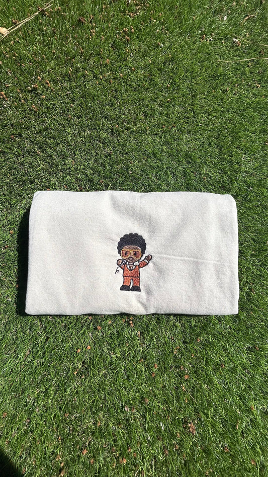 Bruno Mars Embroidered Sweatshirt