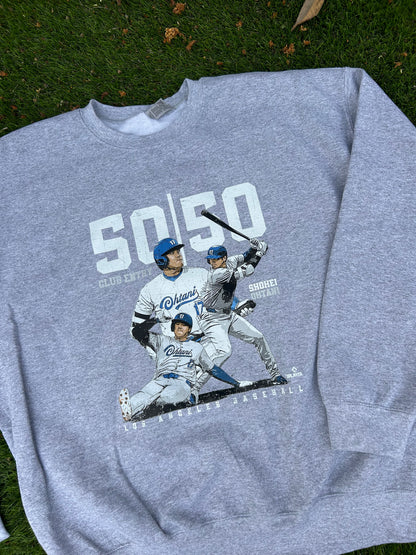 PRINTED Shohei Ohtani 50/50 Sweatshirt